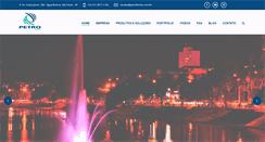 Desktop Screenshot of petrofontes.com.br